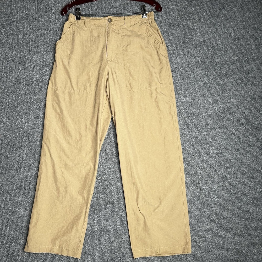 Patagonia Womens Hiking Pants Size 8 Beige Elastic Waist Outdoor